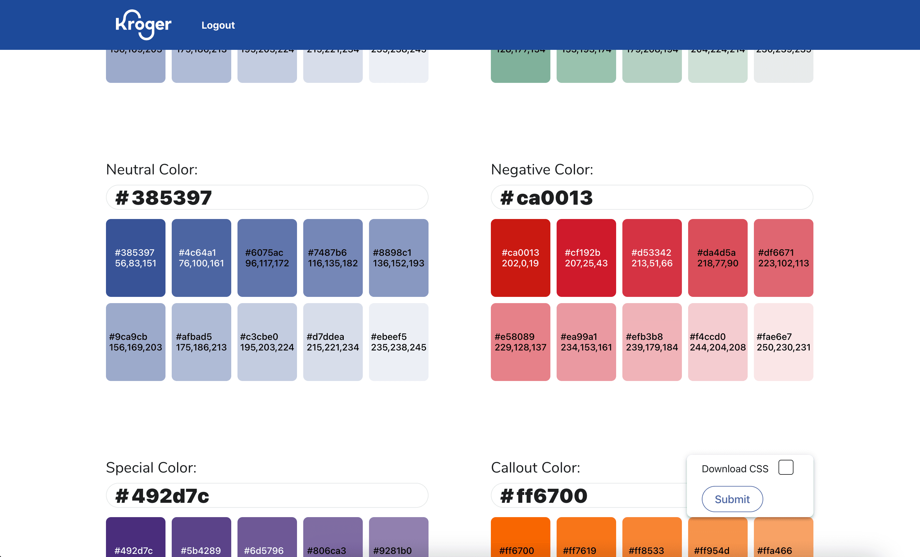 Dapper theming proof-of-concept interface